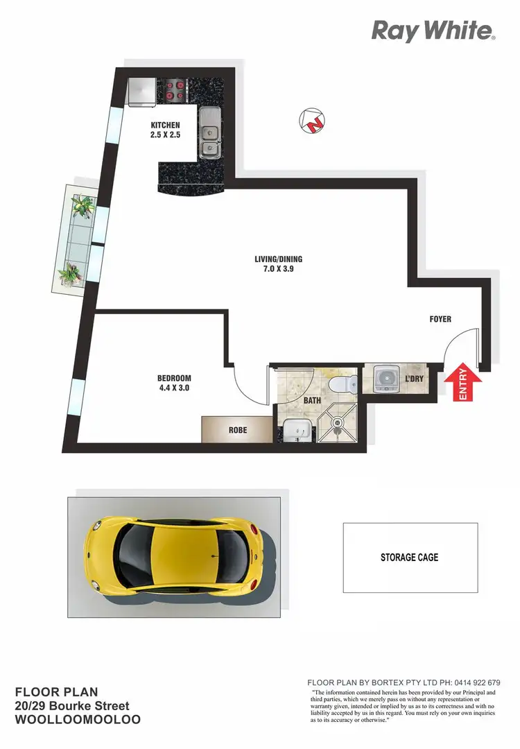 Floorplan of Homely apartment listing, 20/23-29 Bourke Street, Woolloomooloo NSW 2011