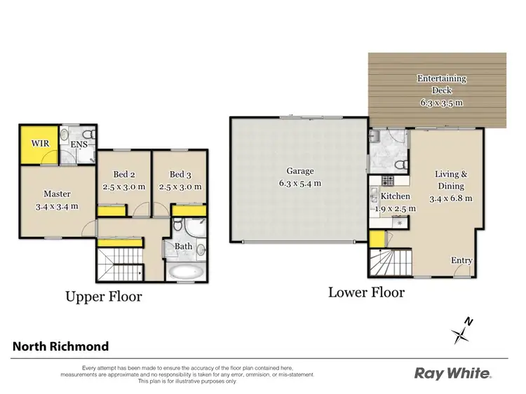 Floorplan of Homely house listing, 3/42 Grose Vale Road, North Richmond NSW 2754