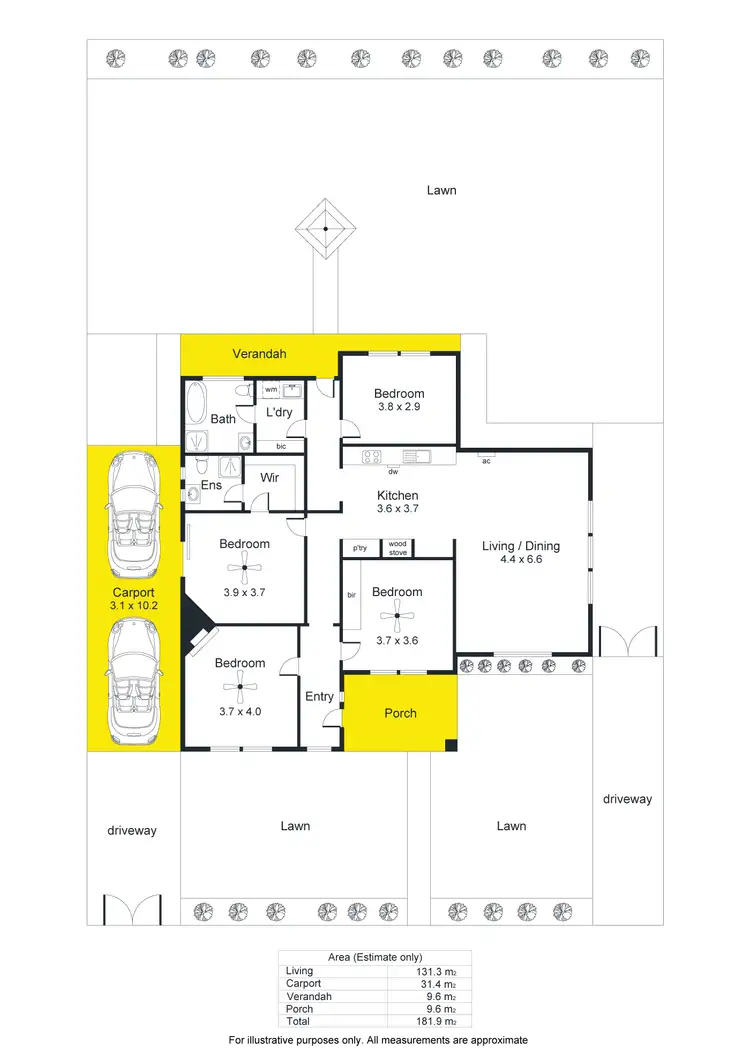 Floorplan of Homely house listing, 1 Swift Avenue, Melrose Park SA 5039