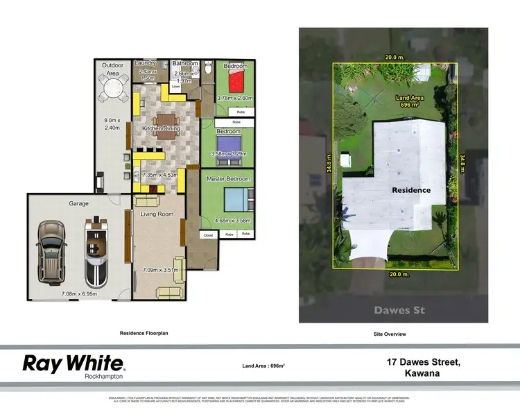 Floorplan of Homely house listing, 17 Dawes Street, Kawana QLD 4701