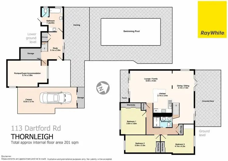 Floorplan of Homely house listing, 113 Dartford Road, Thornleigh NSW 2120