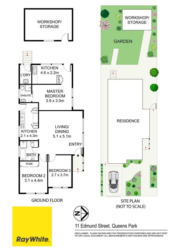Floorplan of Homely house listing, 11 Edmund Street, Queens Park NSW 2022
