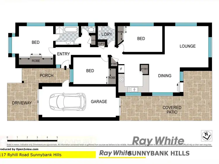 Floorplan of Homely house listing, 117 Ryhill Road, Sunnybank Hills QLD 4109
