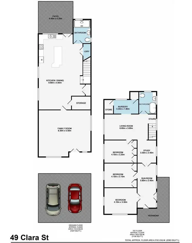 Floorplan of Homely house listing, 49 Clara Street, Annerley QLD 4103