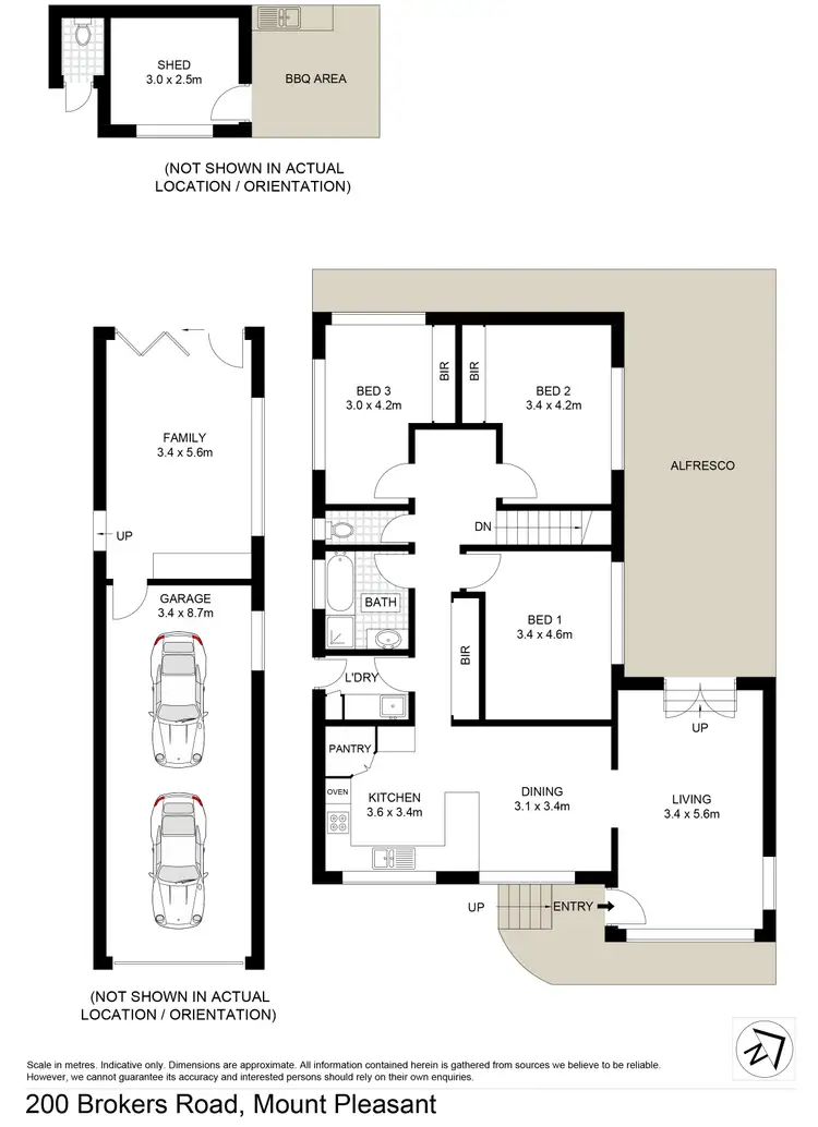 Floorplan of Homely house listing, 200 Brokers Road, Mount Pleasant NSW 2519