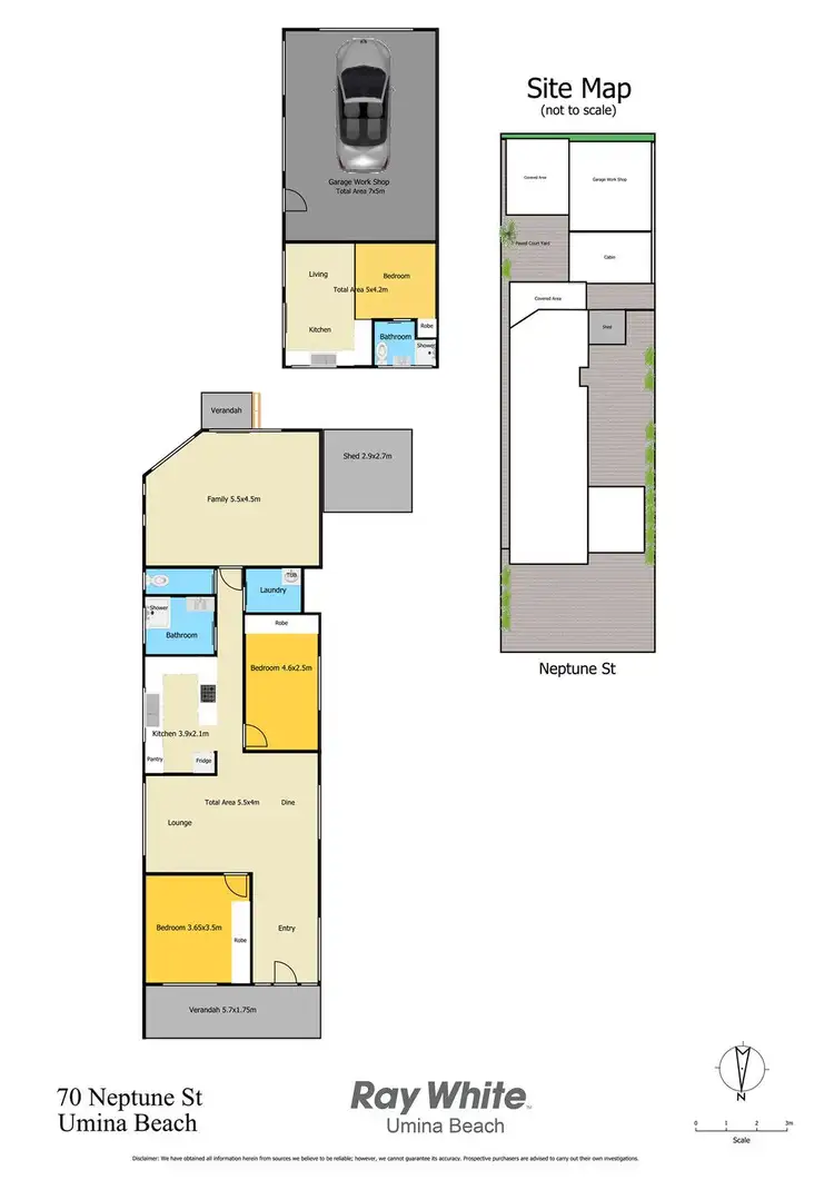 Floorplan of Homely house listing, 70 Neptune Street, Umina Beach NSW 2257