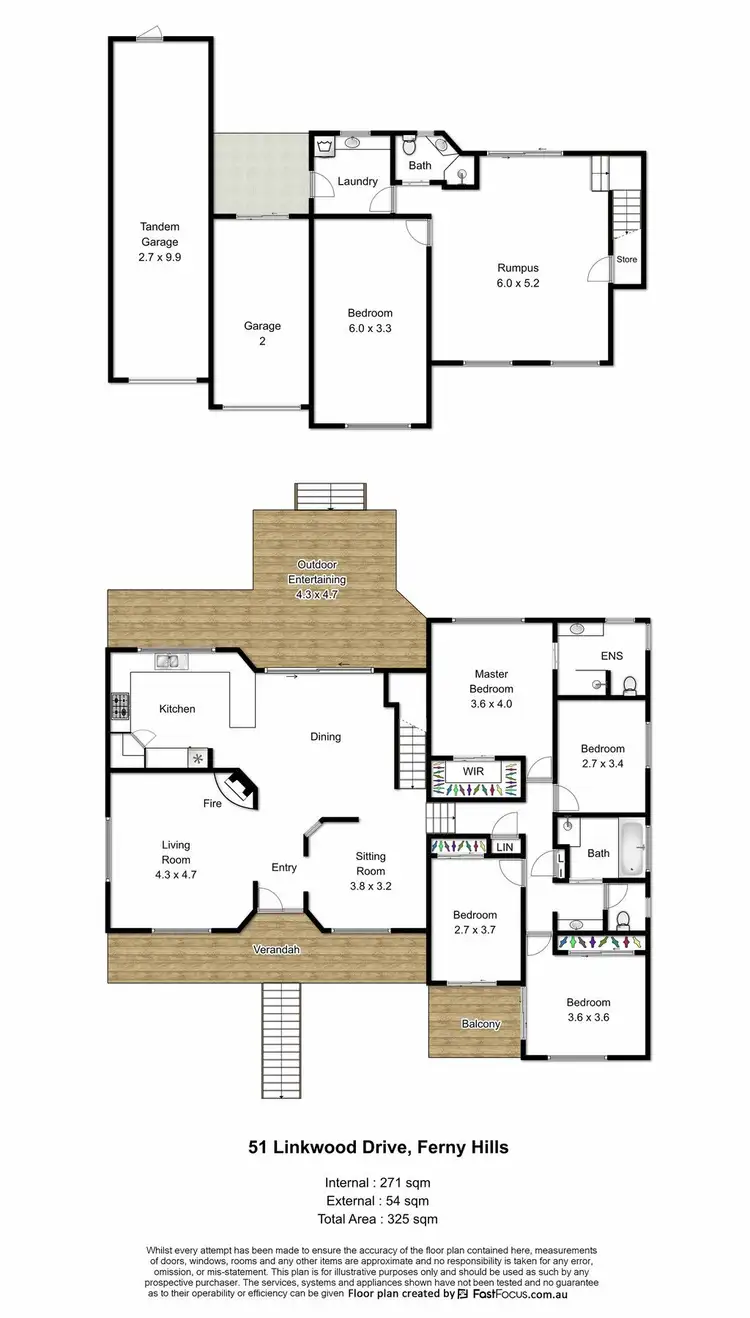 Floorplan of Homely house listing, 51 Linkwood Drive, Ferny Hills QLD 4055