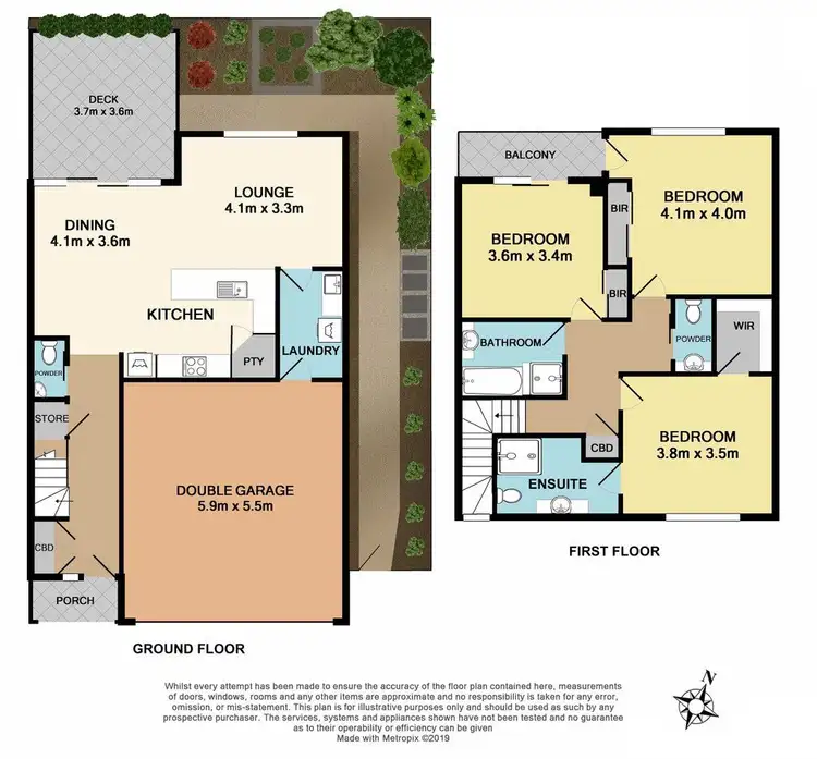 Floorplan of Homely townhouse listing, 7/616 Nepean Highway, Carrum VIC 3197
