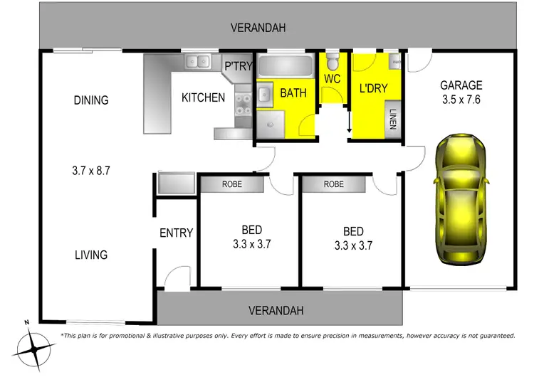Floorplan of Homely house listing, 4 Matilda Court, Belmont VIC 3216