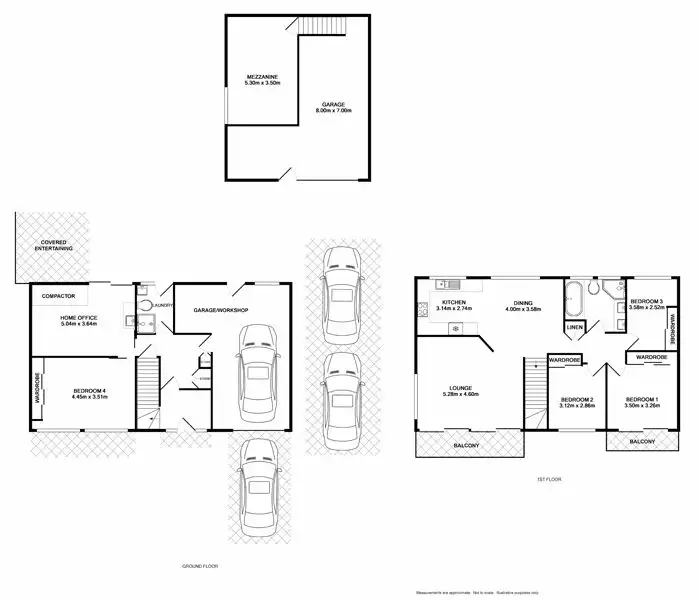 Floorplan of Homely house listing, 21 Vincent Street, St Marys NSW 2760