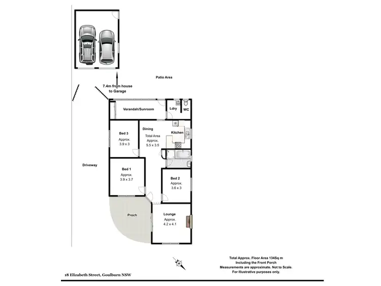 Floorplan of Homely house listing, 18 Elizabeth Street, Goulburn NSW 2580