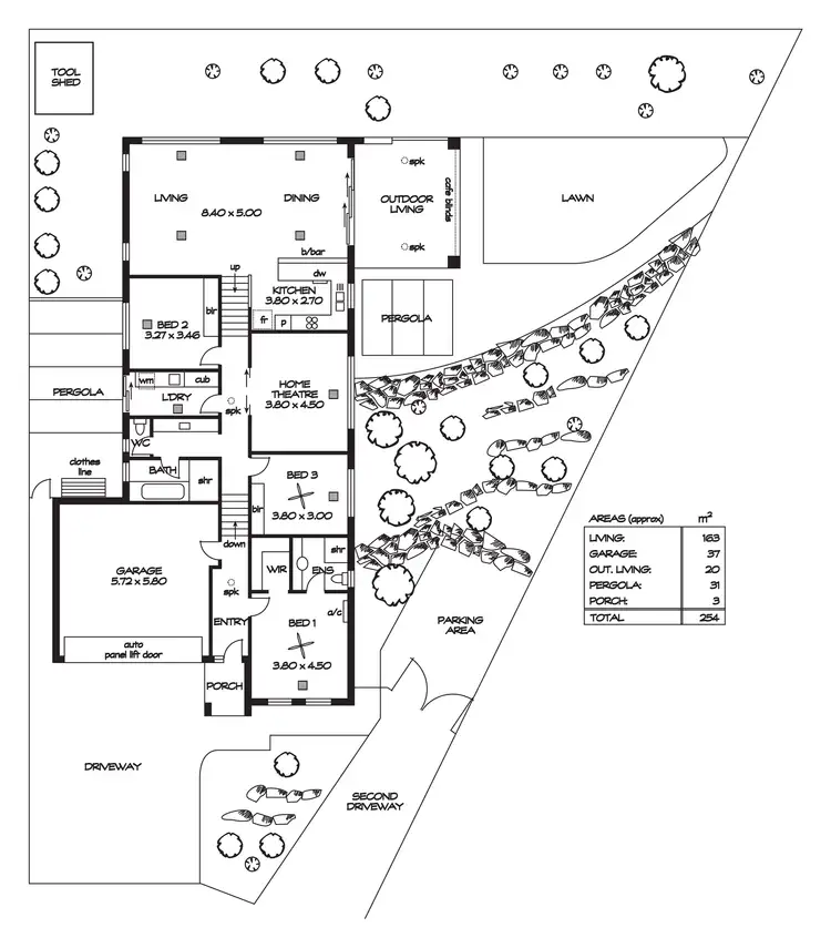 Floorplan of Homely house listing, 21 Ascot Circuit, Golden Grove SA 5125