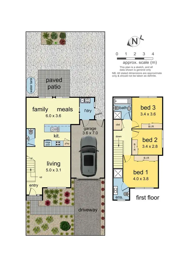 Floorplan of Homely townhouse listing, 49 Excelsior Circuit, Mulgrave VIC 3170
