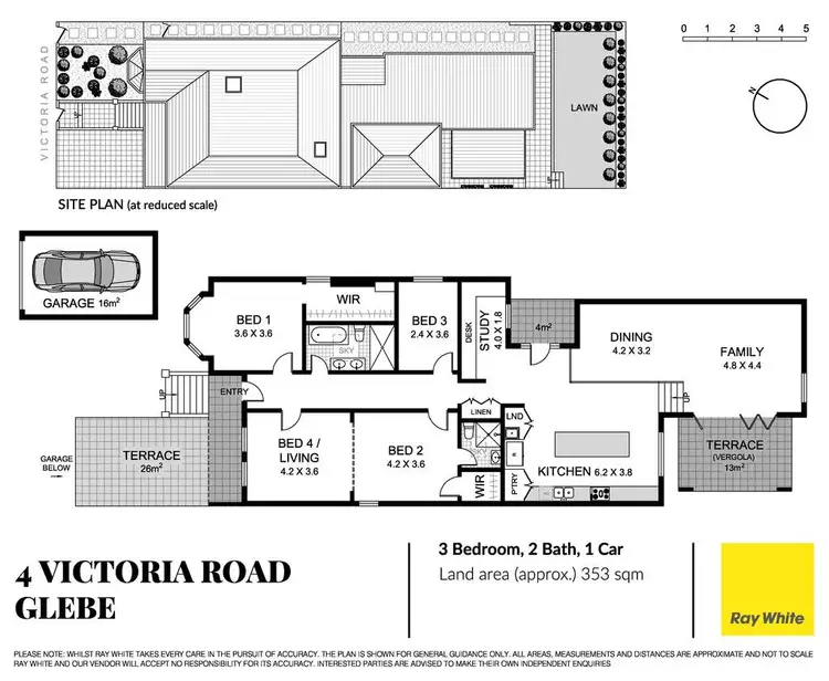 Floorplan of Homely house listing, 4 Victoria Road, Glebe NSW 2037