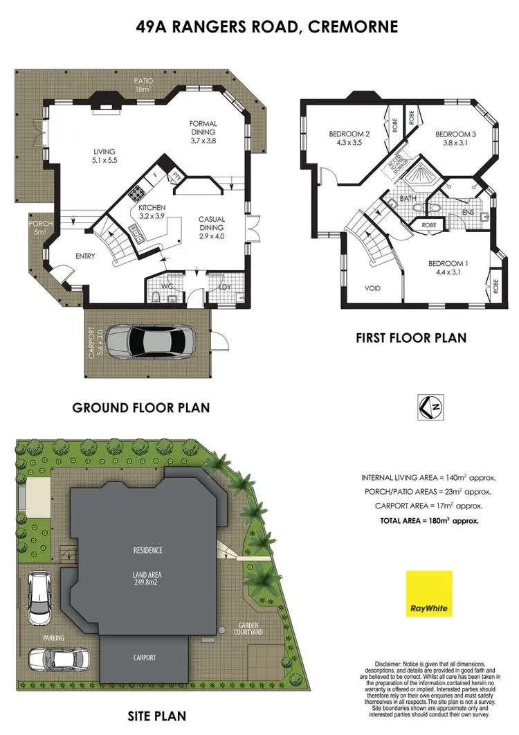 Floorplan of Homely house listing, 49a Rangers Road, Cremorne NSW 2090