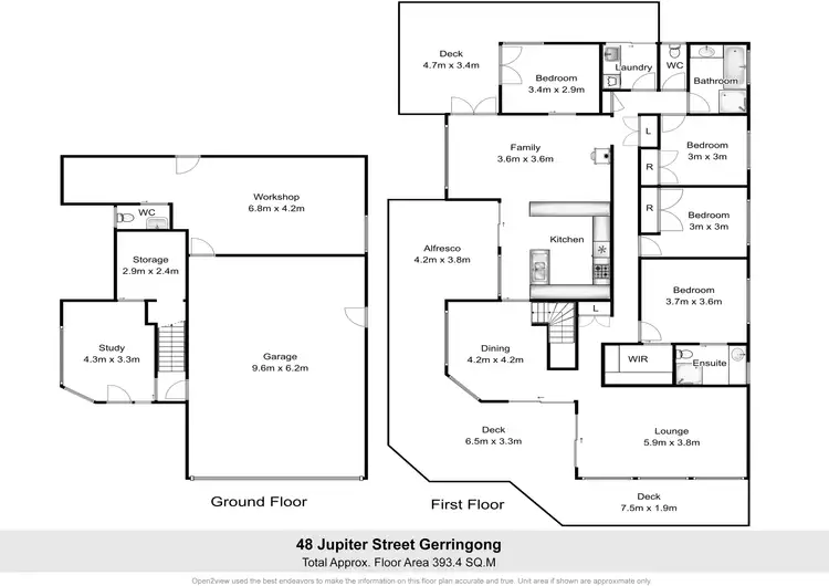 Floorplan of Homely house listing, 48 Jupiter Street, Gerringong NSW 2534