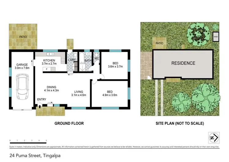 Floorplan of Homely house listing, 24 Puma Street, Tingalpa QLD 4173