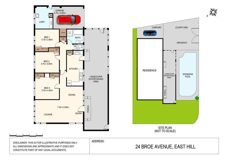Floorplan of Homely house listing, 24 Broe Avenue, East Hills NSW 2213