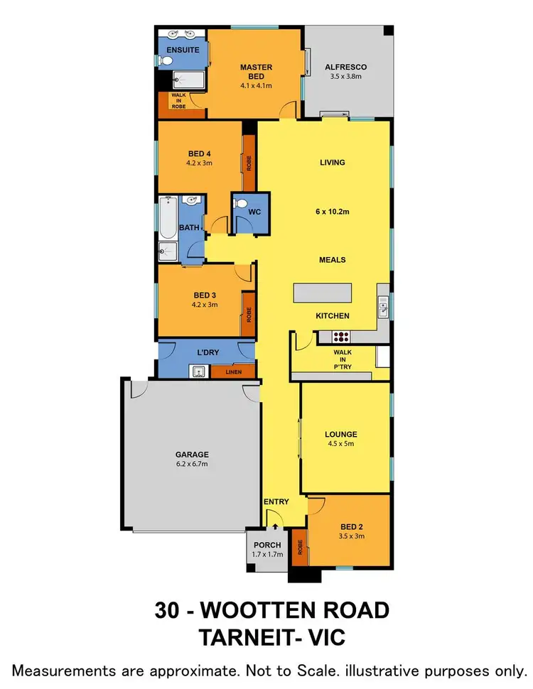 Floorplan of Homely house listing, 30 Wootten Road, Tarneit VIC 3029