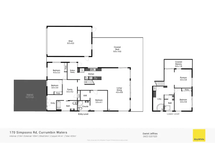 Floorplan of Homely house listing, 170 Simpsons Road, Currumbin Waters QLD 4223