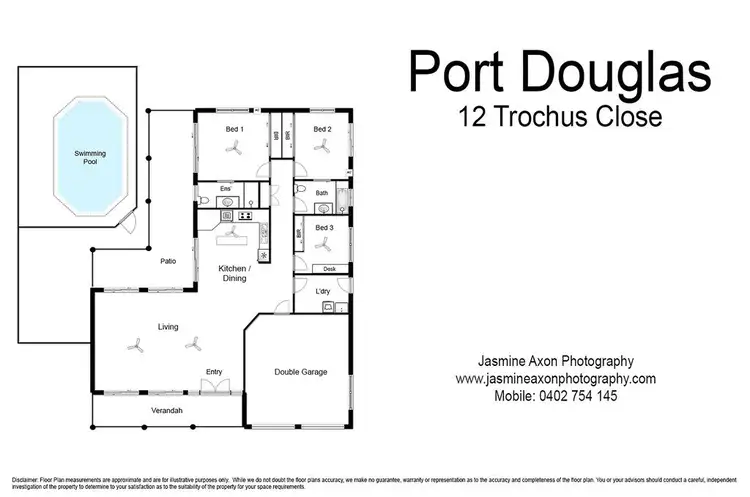 Floorplan of Homely house listing, 12 Trochus Close, Port Douglas QLD 4877