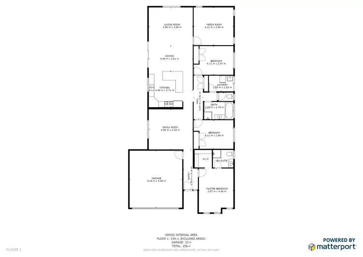 Floorplan of Homely house listing, 10 Redgum Street, Swan Hill VIC 3585