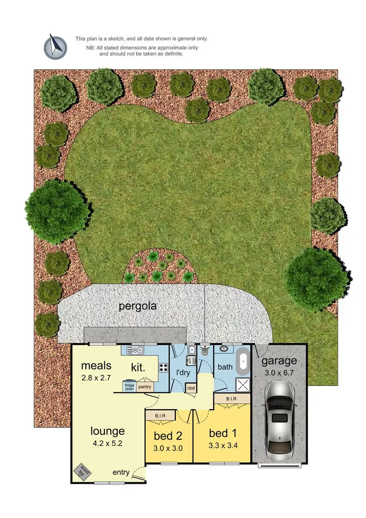 Floorplan of Homely unit listing, 8/42 Colchester Road, Kilsyth VIC 3137