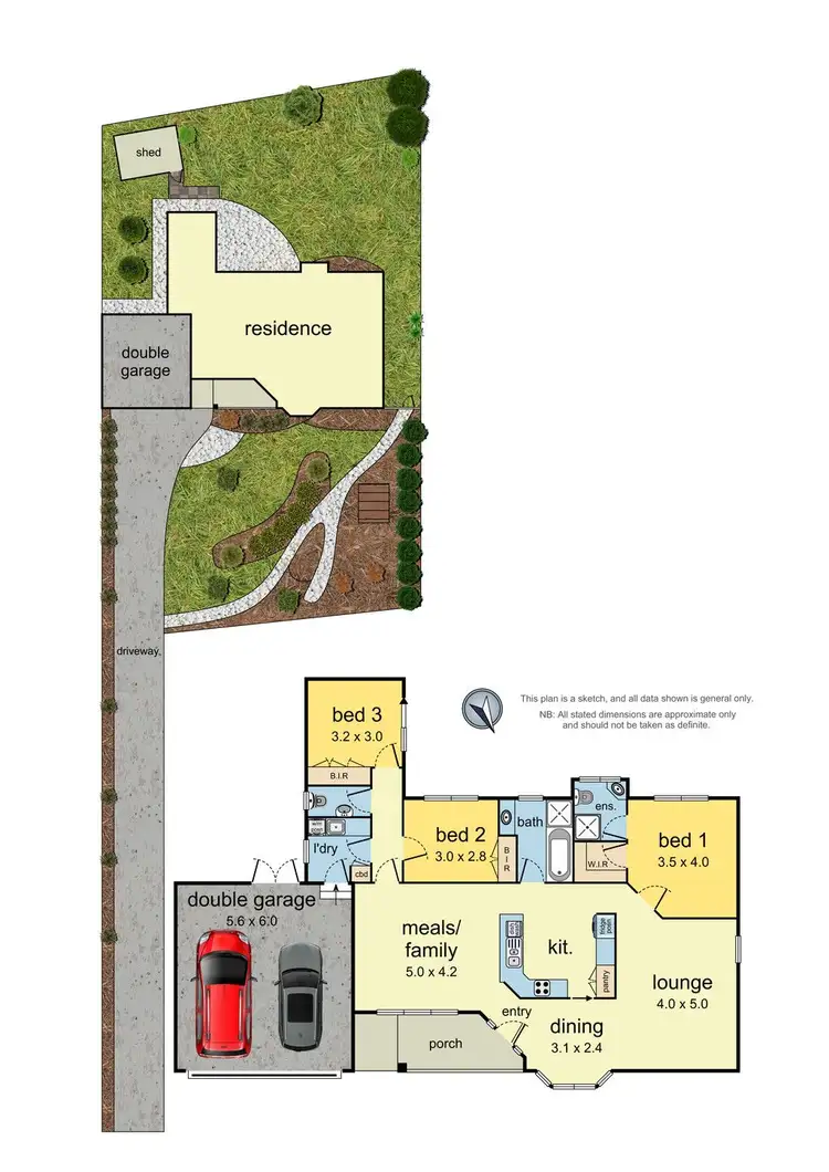 Floorplan of Homely house listing, 26a Meadow Road, Croydon North VIC 3136