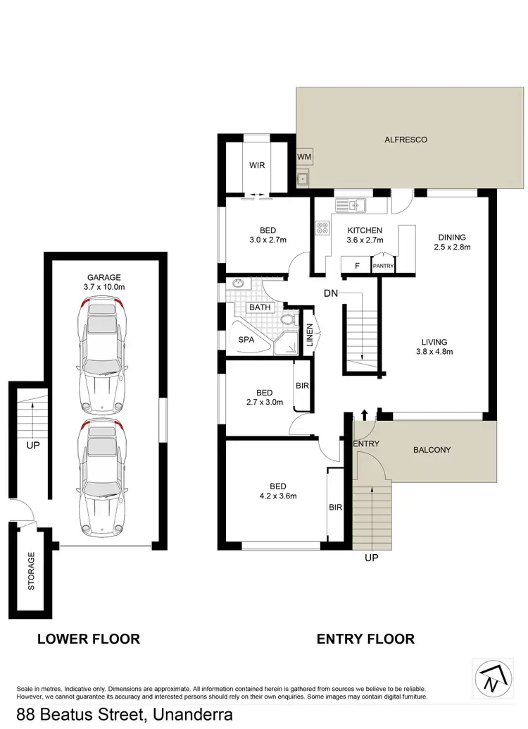 Floorplan of Homely house listing, 88 Beatus Street, Unanderra NSW 2526