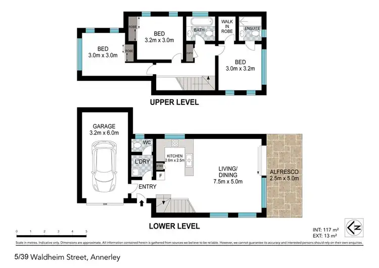 Floorplan of Homely townhouse listing, 5/39 Waldheim Street, Annerley QLD 4103