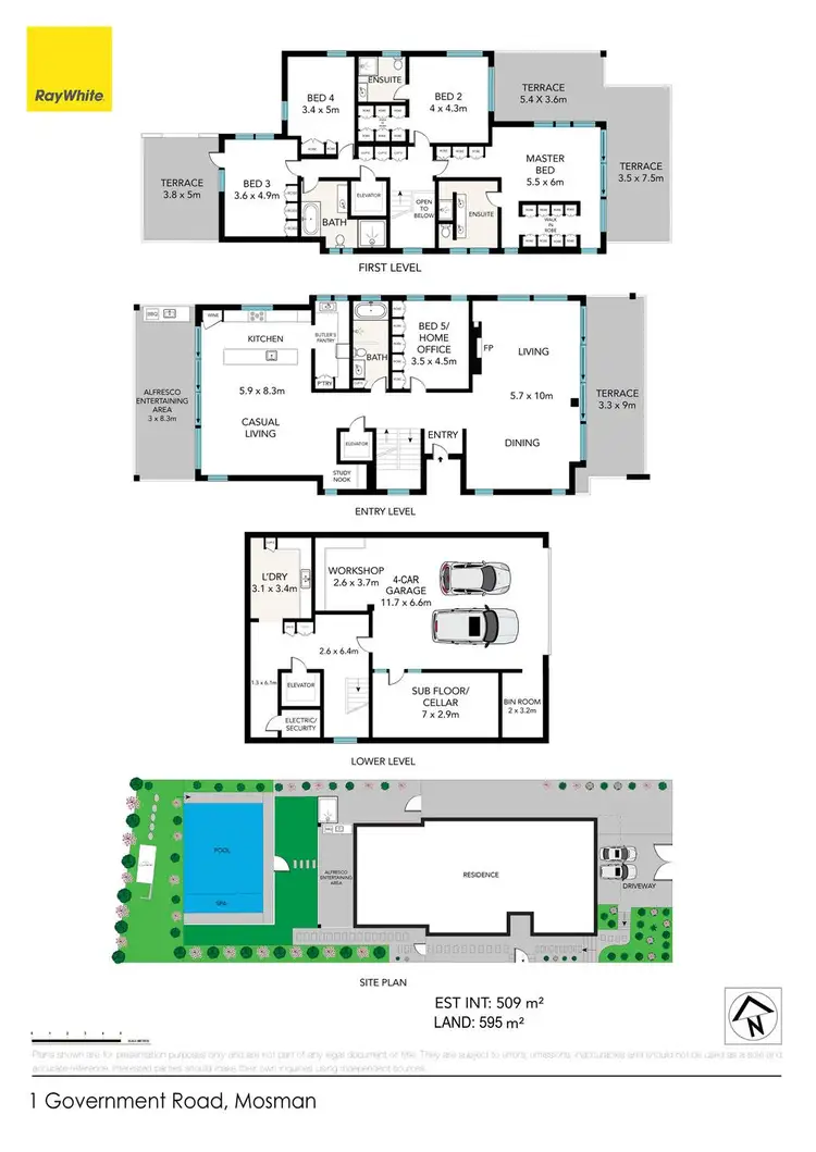 Floorplan of Homely house listing, 1 Government Road, Mosman NSW 2088