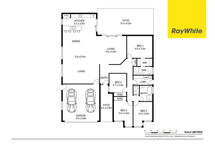 Floorplan of Homely house listing, 51 Cardinal Circuit, Caboolture QLD 4510
