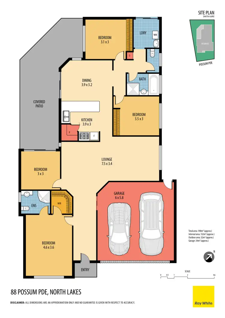 Floorplan of Homely house listing, 88 Possum Parade, North Lakes QLD 4509