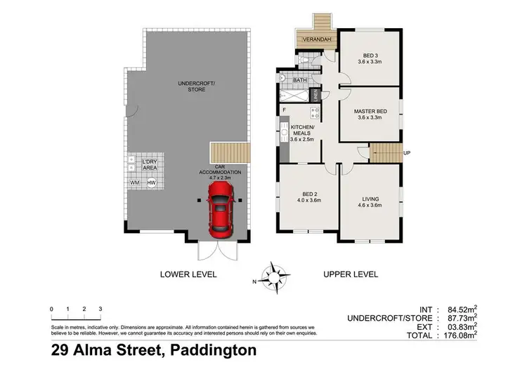 Floorplan of Homely house listing, 29 Alma Street, Paddington QLD 4064