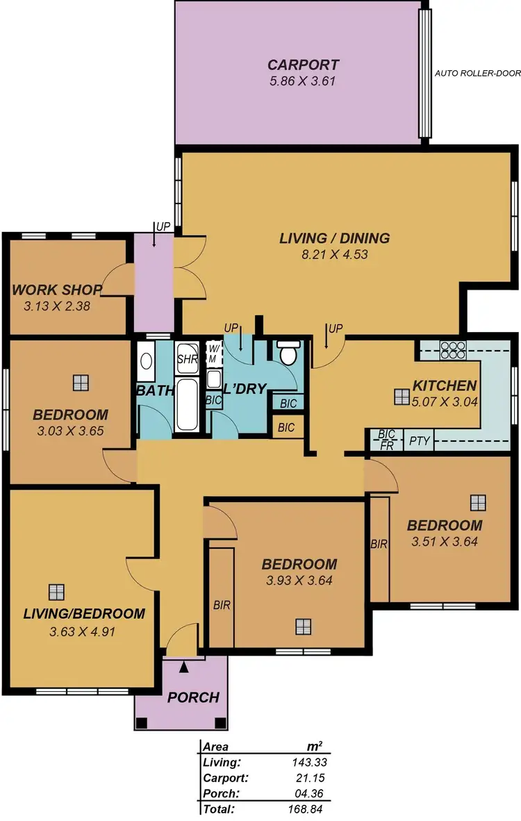 Floorplan of Homely house listing, 26 Brenthorpe Road, Seaton SA 5023