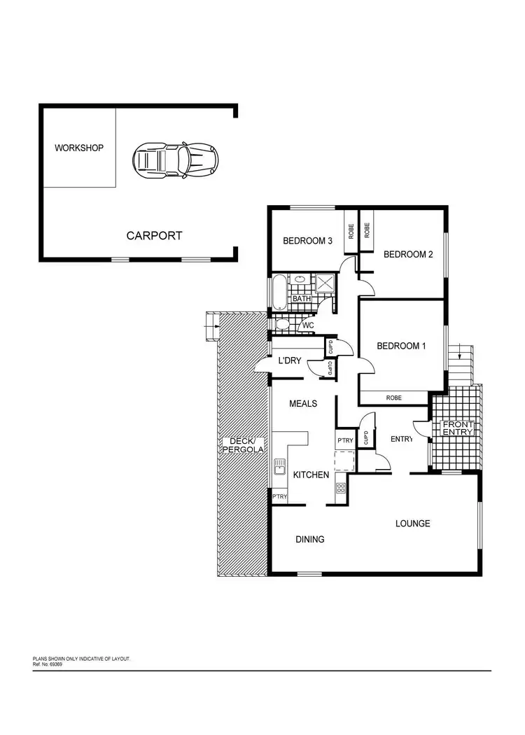 Floorplan of Homely house listing, 25 Broadsmith Street, Scullin ACT 2614