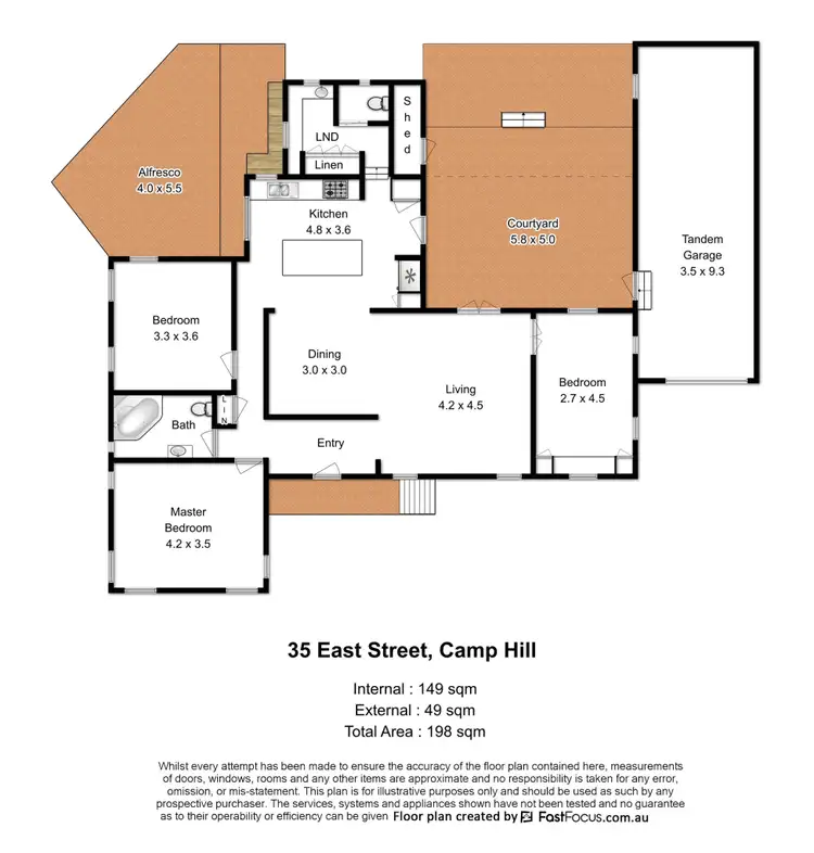 Floorplan of Homely house listing, 35 East Street, Camp Hill QLD 4152
