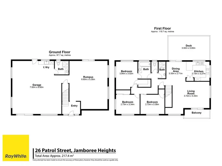 Floorplan of Homely house listing, 26 Patrol Street, Jamboree Heights QLD 4074