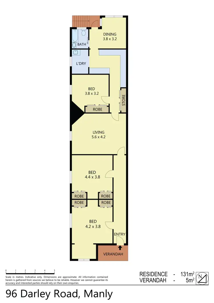 Floorplan of Homely house listing, 96 Darley Road, Manly NSW 2095