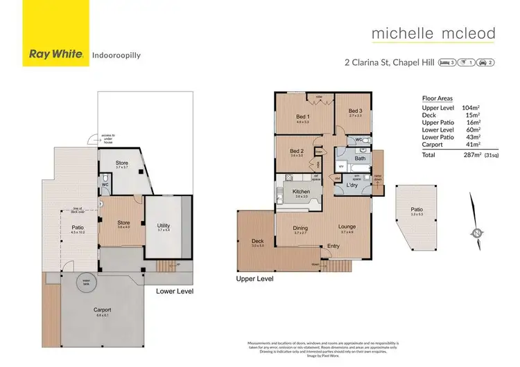 Floorplan of Homely house listing, 2 Clarina Street, Chapel Hill QLD 4069