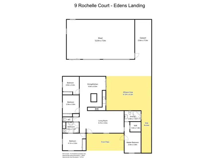 Floorplan of Homely house listing, 9 Rochelle Court, Edens Landing QLD 4207