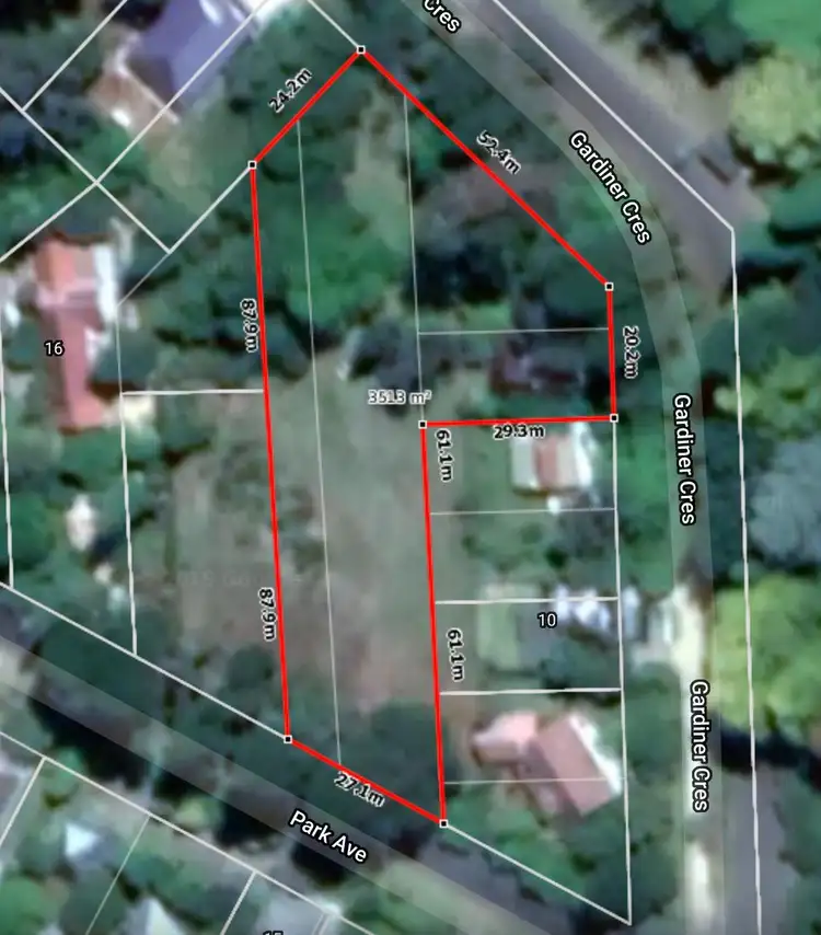 Floorplan of Homely house listing, 16-20 Gardiner Crescent (access from 20 Park Ave), Blackheath NSW 2785
