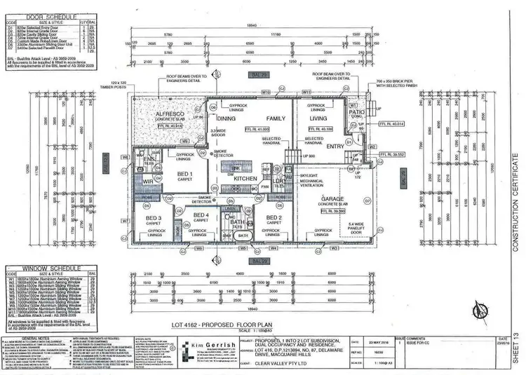 Floorplan of Homely house listing, 83 Delaware Drive, Macquarie Hills NSW 2285