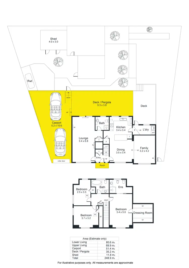 Floorplan of Homely house listing, 15 Chapman Crescent, Redwood Park SA 5097
