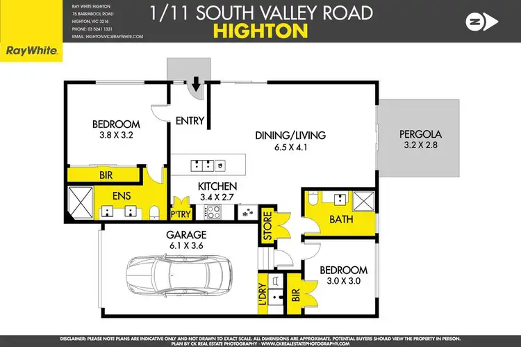 Floorplan of Homely house listing, 1/11 South Valley Road, Highton VIC 3216