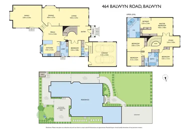 Floorplan of Homely house listing, 464 Balwyn Road, Balwyn North VIC 3104