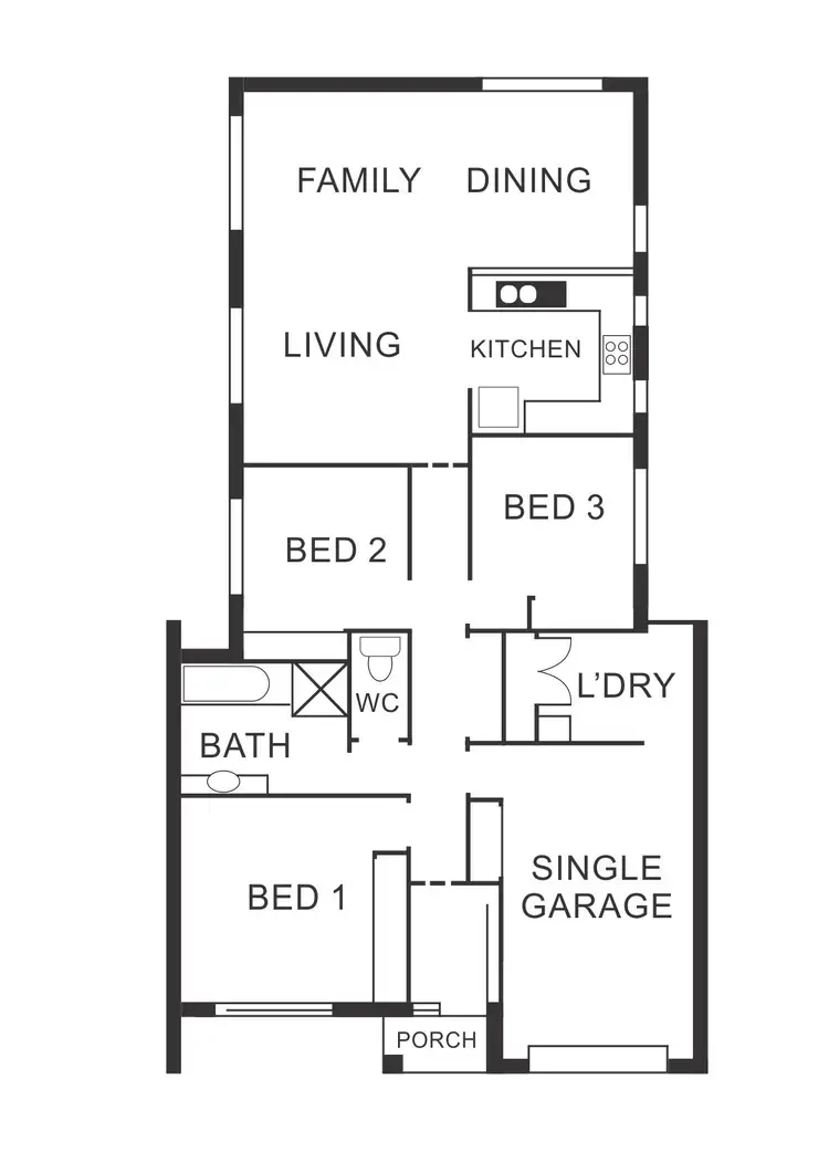 Floorplan of Homely house listing, 17 Silver Gull Street, Coomera QLD 4209