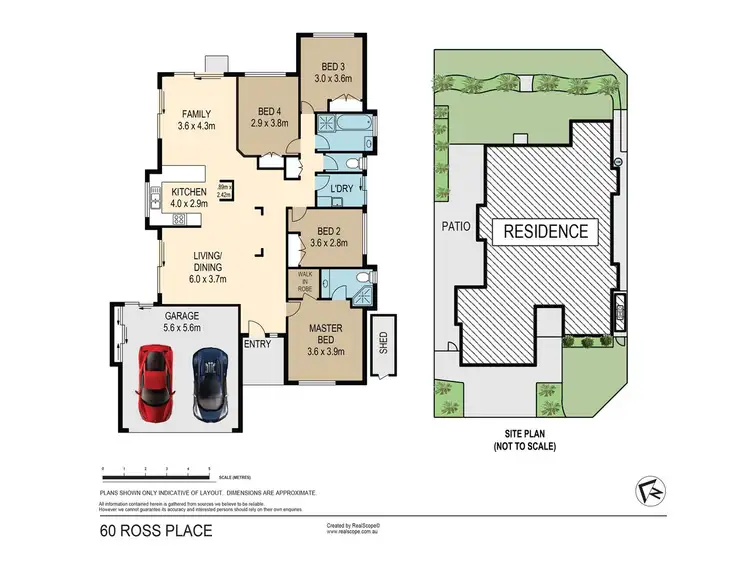 Floorplan of Homely house listing, 60 Ross Place, Wakerley QLD 4154