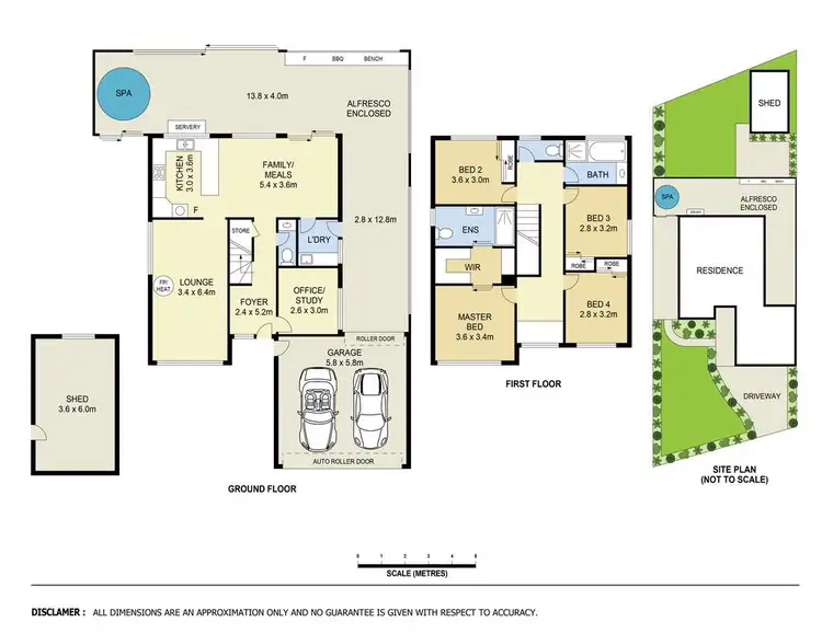Floorplan of Homely house listing, 2 The Terrace, Melton VIC 3337