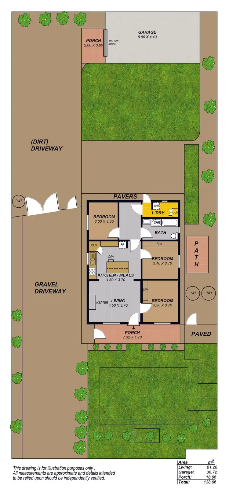 Floorplan of Homely house listing, 12 Princes Highway, Littlehampton SA 5250